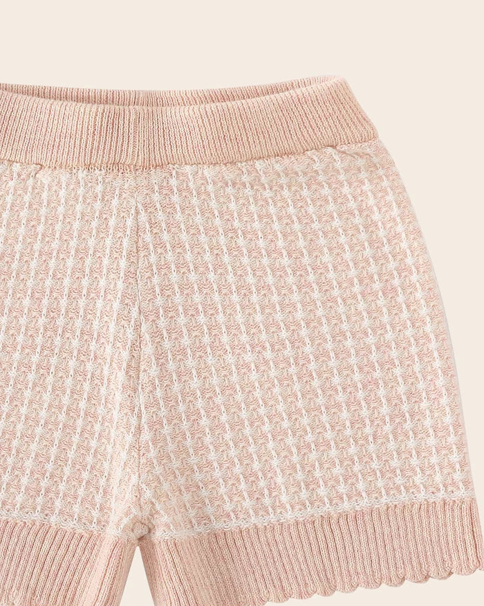 Amelie Vest and Bloomer Set - Pink