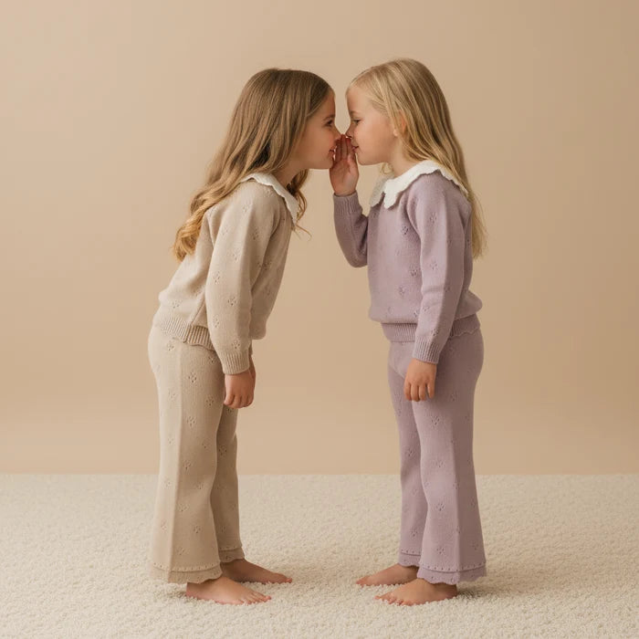 Rory Sweater and Pants Set - Beige