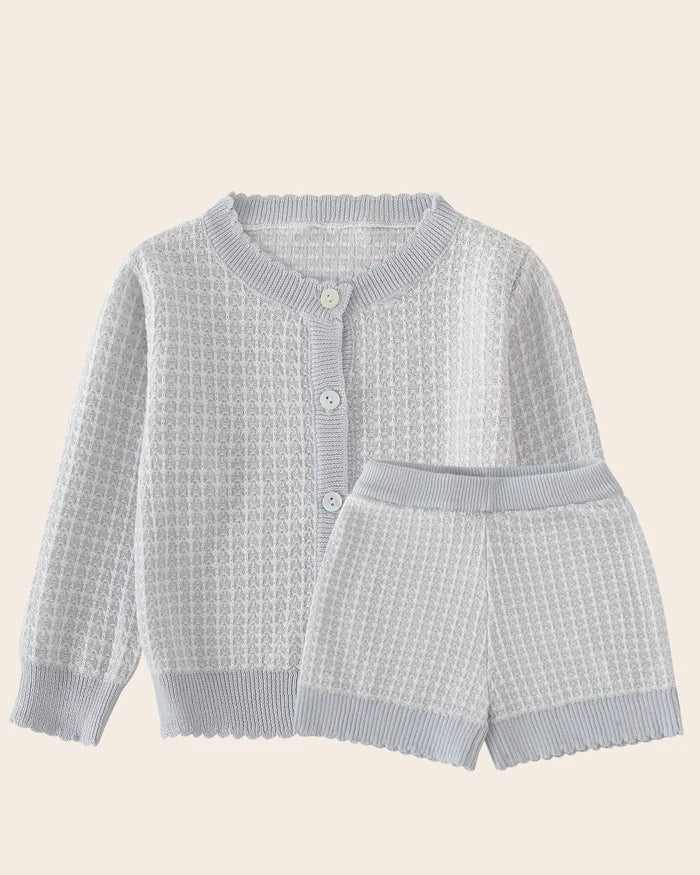 Amelie Vest and Bloomer Set - Blue