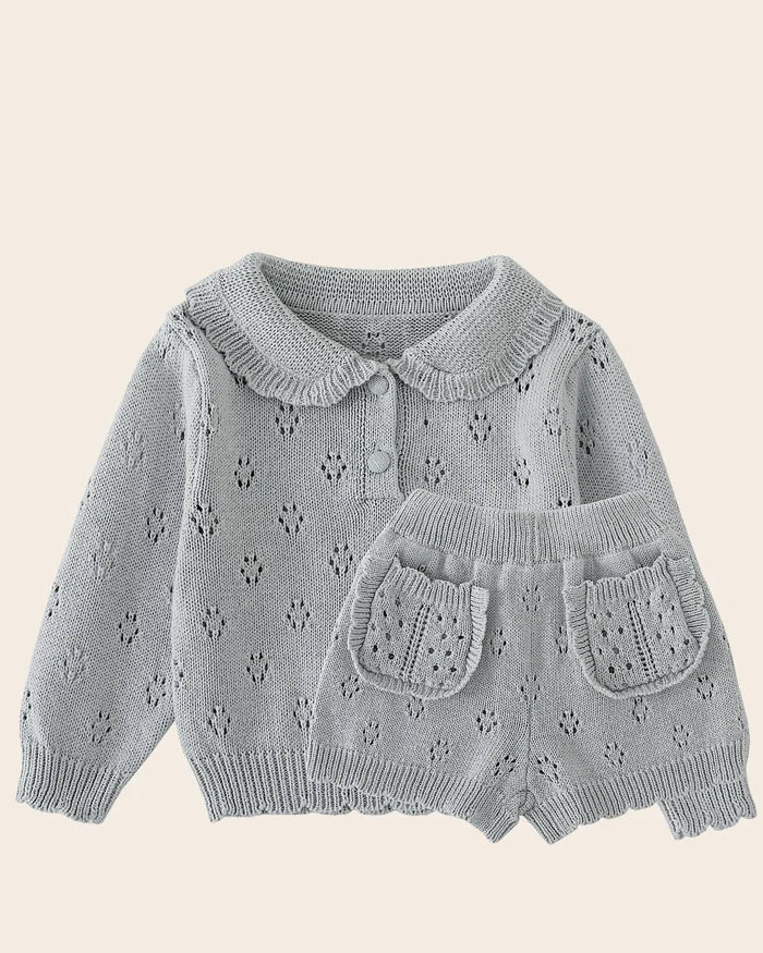 Amandine Sweater and Shorts Set