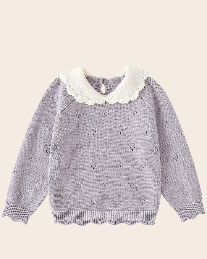 Rory Sweater and Pants Set - Purple